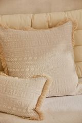 Calma House Baumwoll-Kissenbezug 60x60 Braun