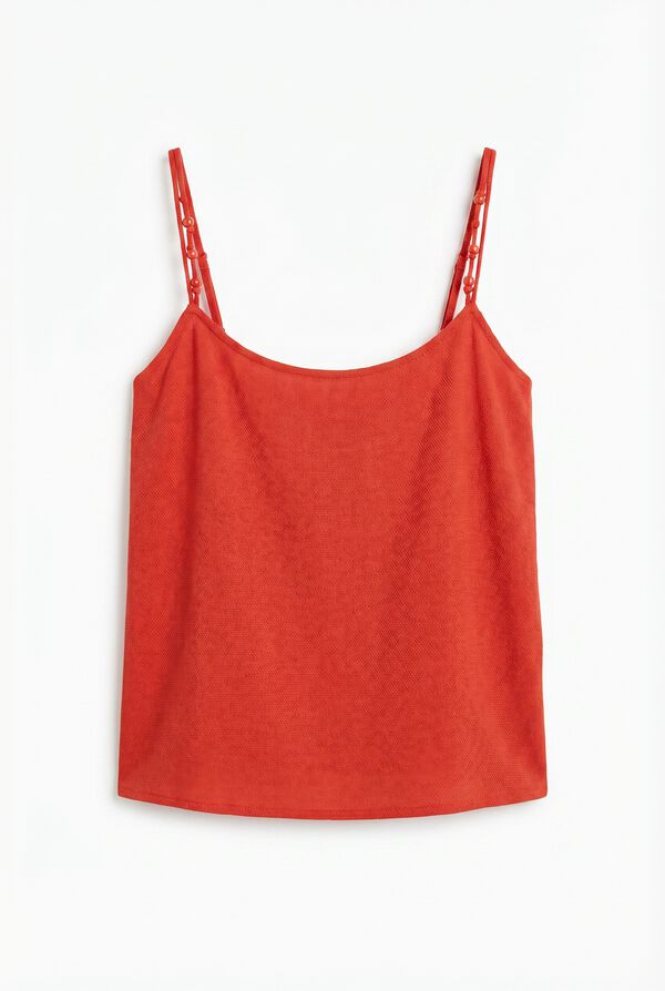 Women'secret Korallenfarbenes Tr&auml;gershirt Rot