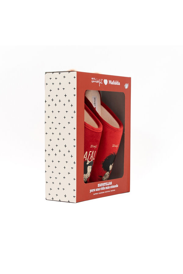 Mr. Wonderful Slippers MAFALDA printed