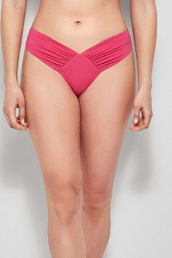 Womensecret V-front Brazilian panty pink