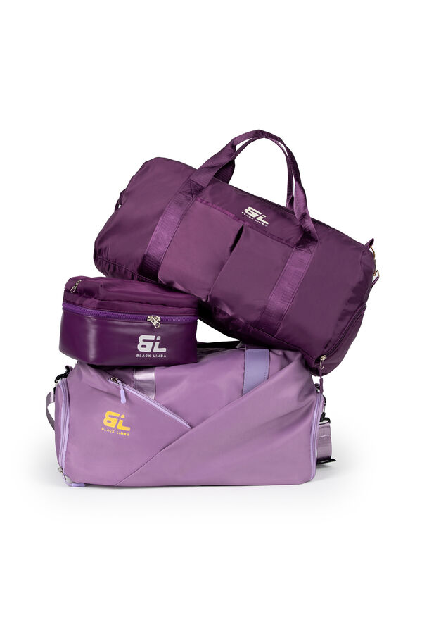 Black Limba Bolsa deportiva Hoop lila morado/lila