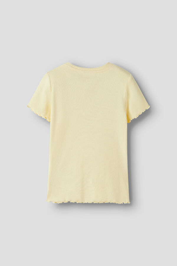Name it Camiseta manga corta canal&eacute; ni&ntilde;a amarillo