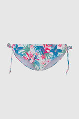 Womensecret Jungle Print Bikini Bottoms rózsaszín