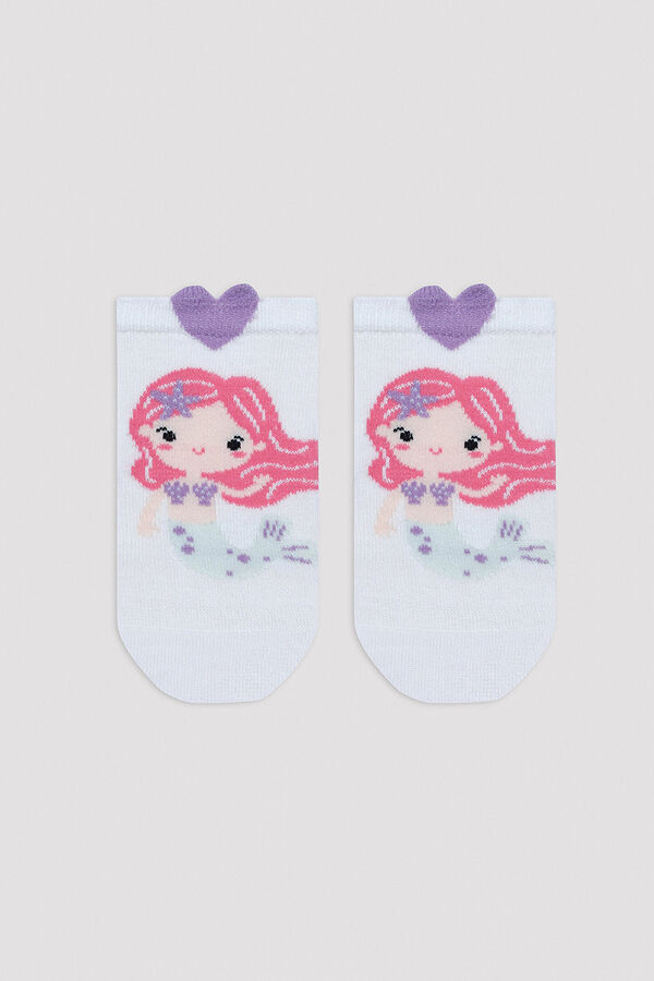 Womensecret 2-Piece Girl's Socks rose
