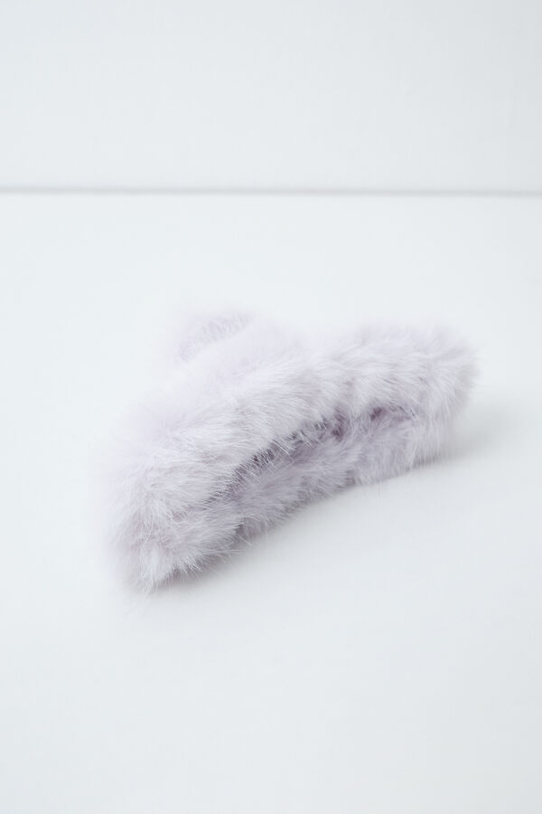 Women'secret Fabric-covered hair clip pink
