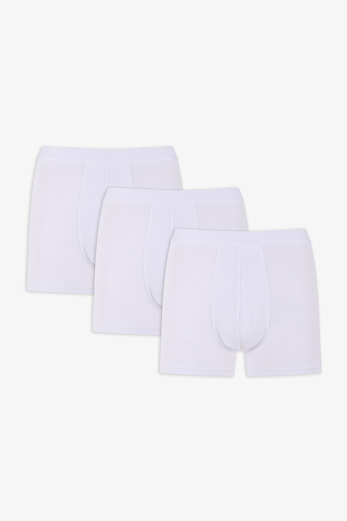 Penti Pack de 3 boxers brancos b&aacute;sicos