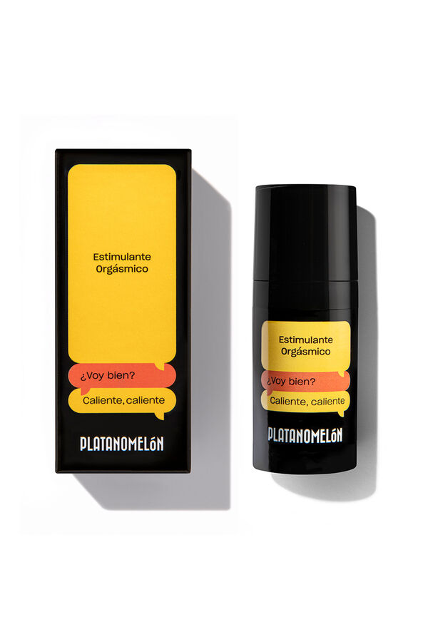 Platanomel&oacute;n Orgasmic stimulant with warming effect printed