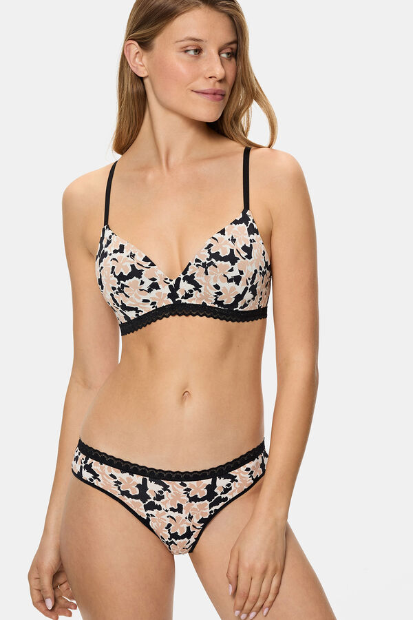 DIM microfibre panties  Print