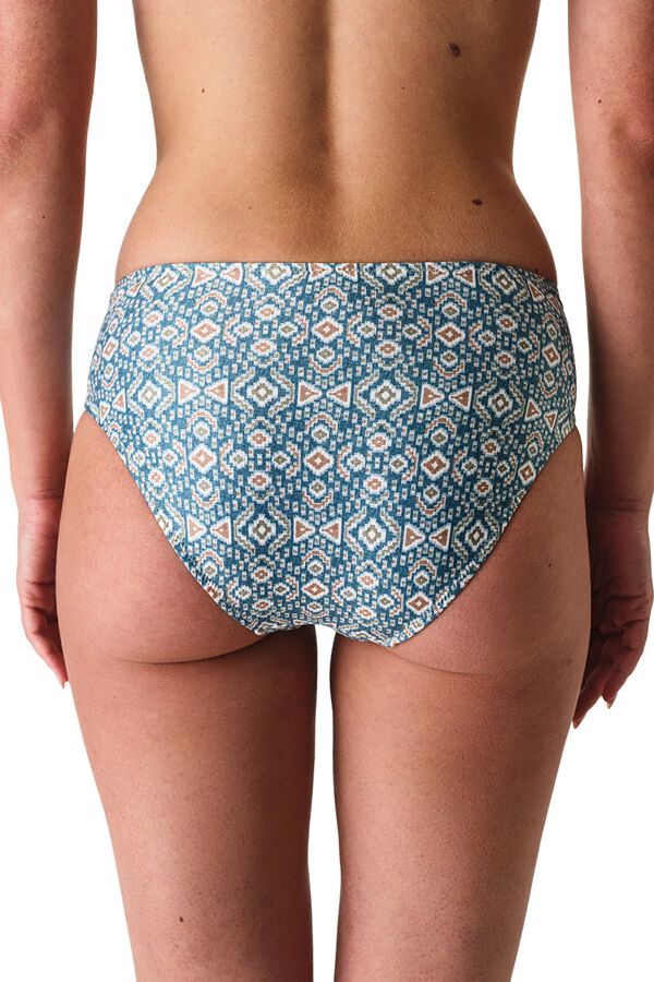 Penti Beatriz Twist Bikini Bottom  printed