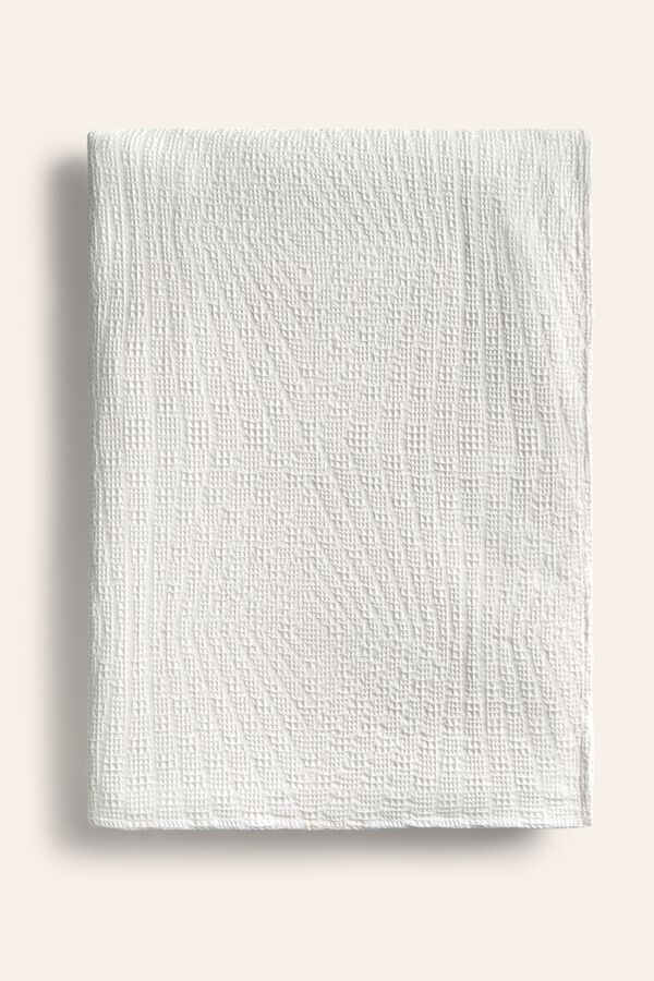 Calma House 270x280 cotton bedspread white