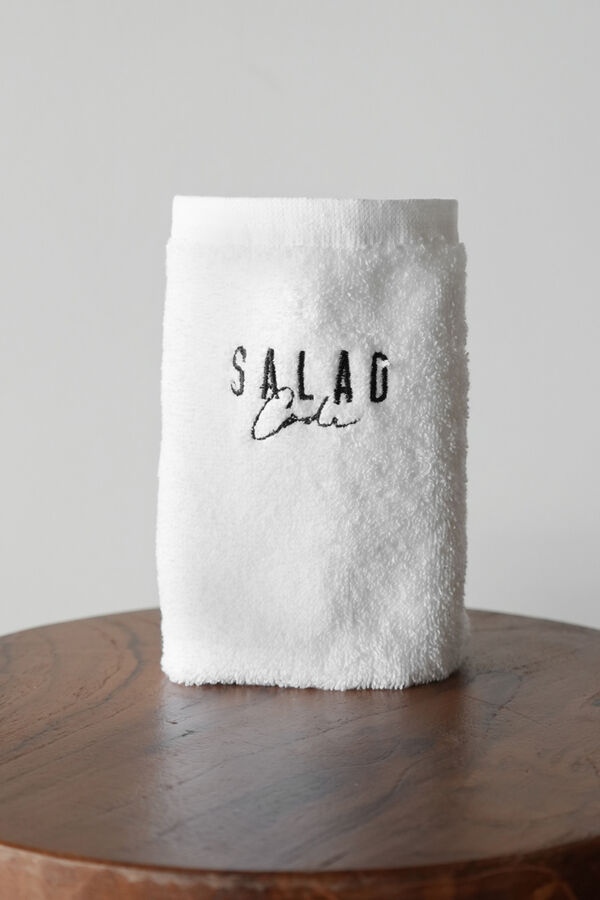 Salad Code extra soft face towel black
