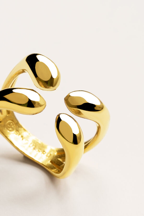 Womensecret Gold Together Ring rávasalt mintás