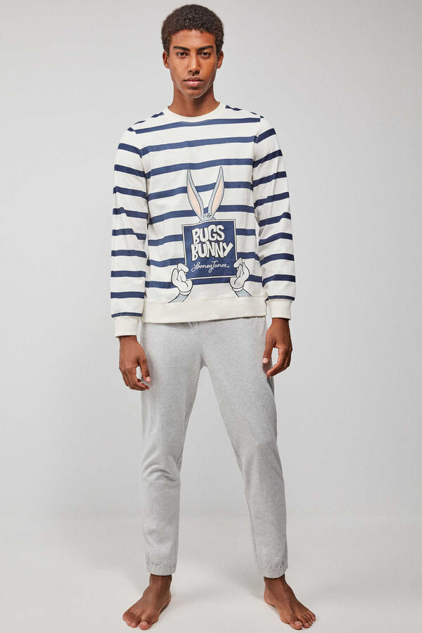 Gisela Bugs Bunny Men's Long Pyjamas Print