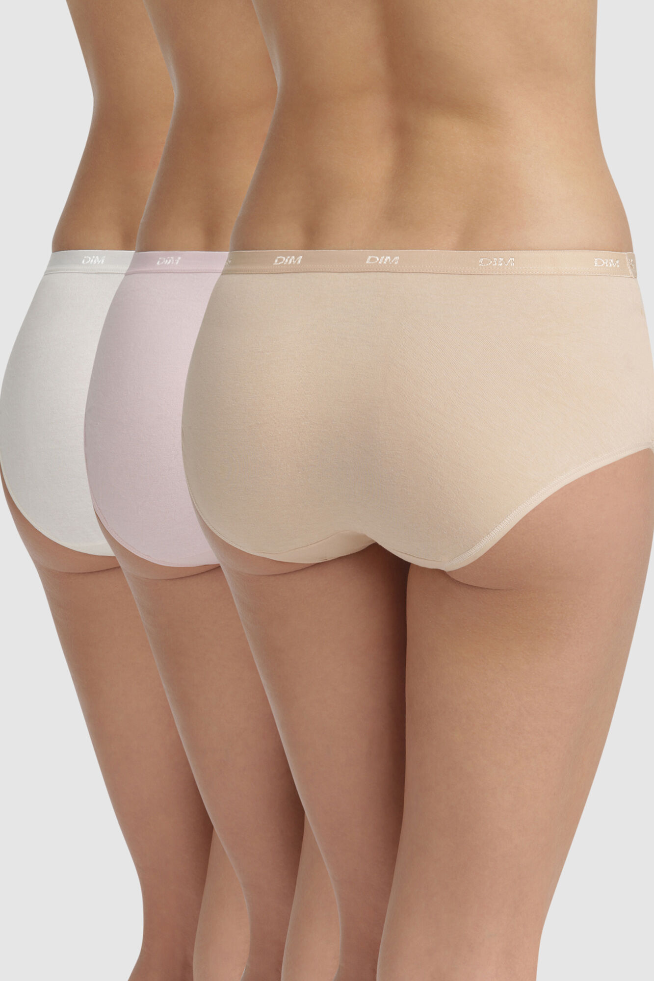 DIM Pack 3 bragas culotte Pockets Ecodim