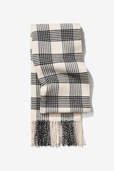 Vilanova Manta Bufanda de Cuadros estampado