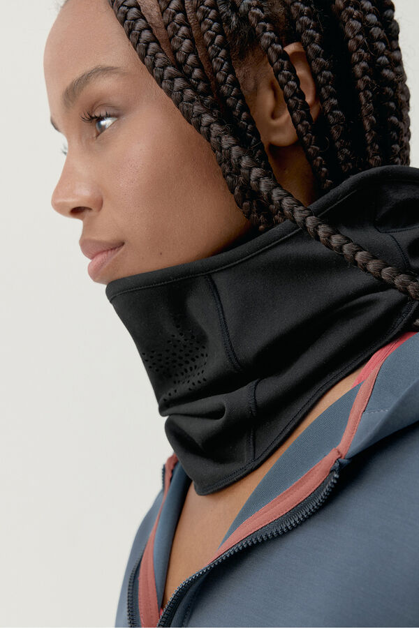 Born Living Yoga Thermo-Halsw&auml;rmer Nacken Black Schwarz