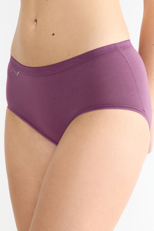 Sloggi Pack de 3 bragas midi rosa