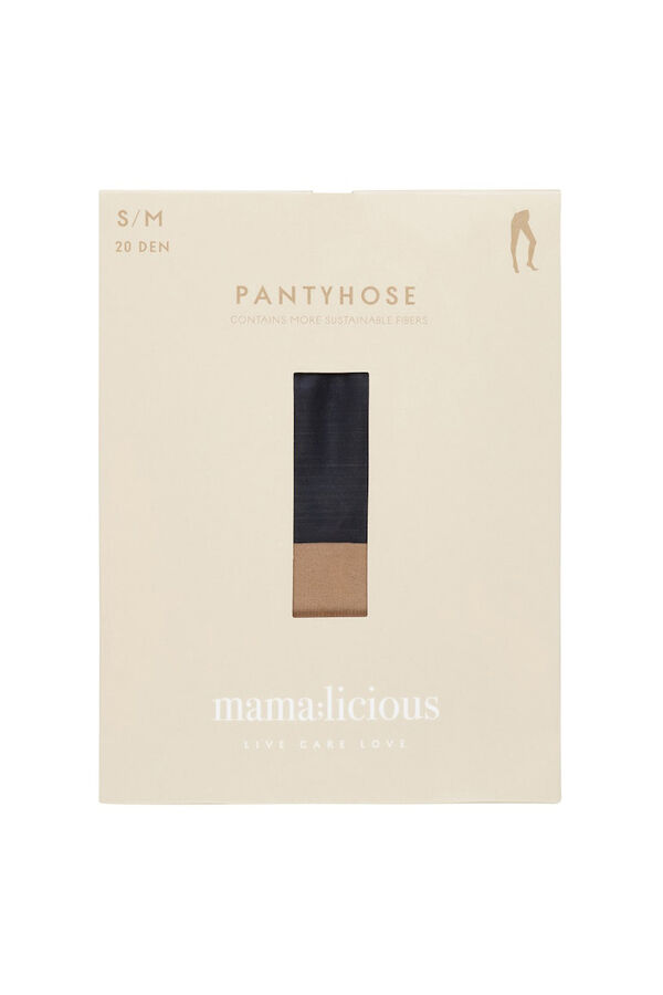 Mamalicious 2er-Pack Maternity mit hoher Taille Schwarz