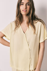 Women'secret Long wrap pyjamas with buttons