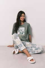 Women'secret Little Miss&trade; short sleeve long pyjamas printed