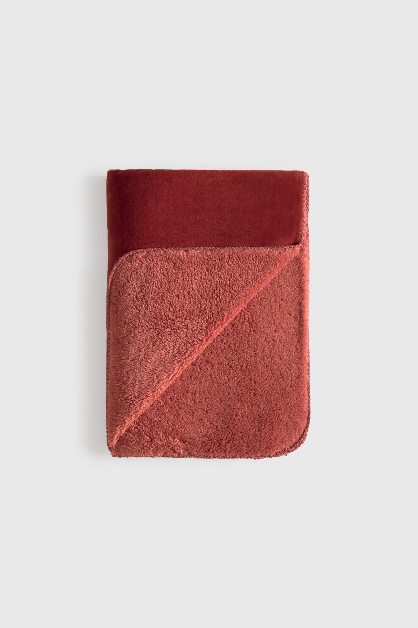 Textura Fleece-Decke Lammfell