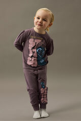 Name it Pijama Stitch de ni&ntilde;a morado/lila