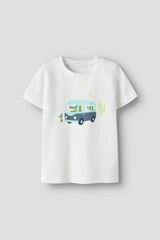 Name it T-shirt de manga curta de beb&eacute; branco