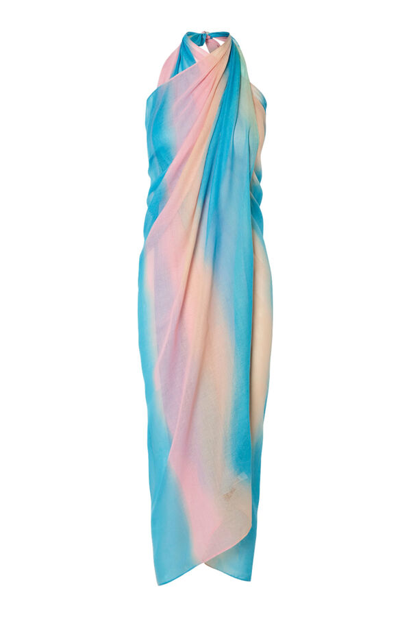 Pieces Pareo degradado azul