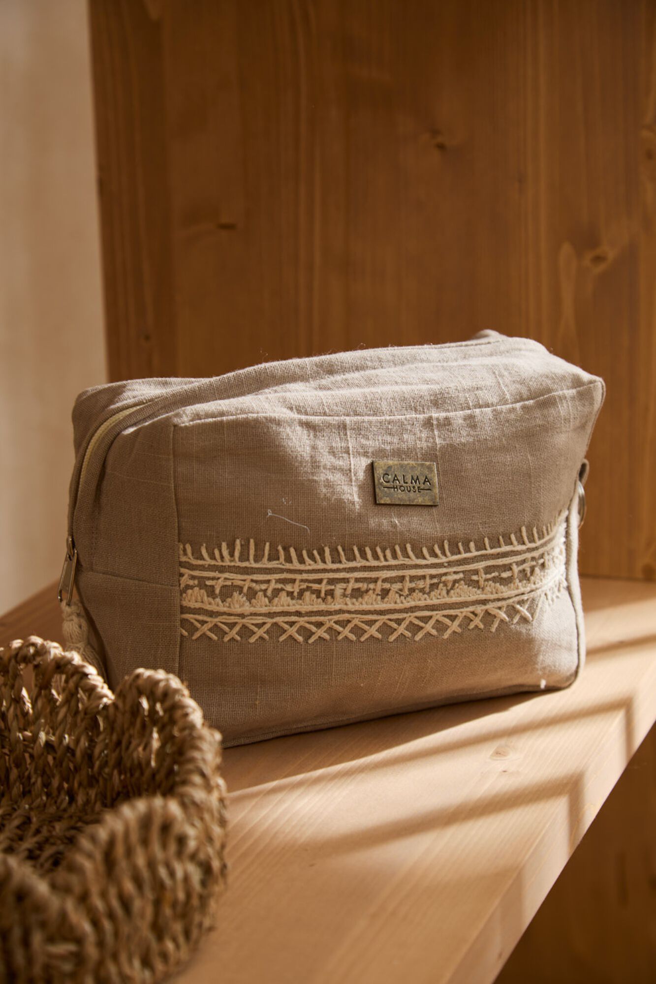 Calma House Kulturbeutel Traste Stein