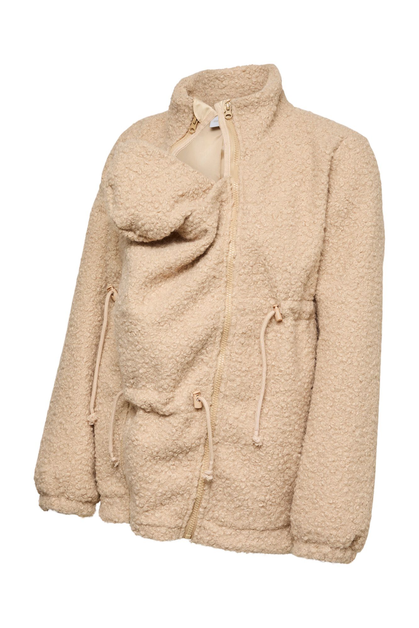 Mamalicious 2-in-1 faux shearling jacket