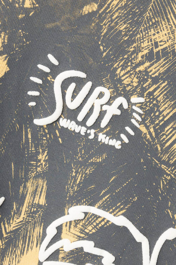 Womensecret Camiseta niño manga corta Surf printed