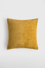 Textura Textured chenille cushion case printed