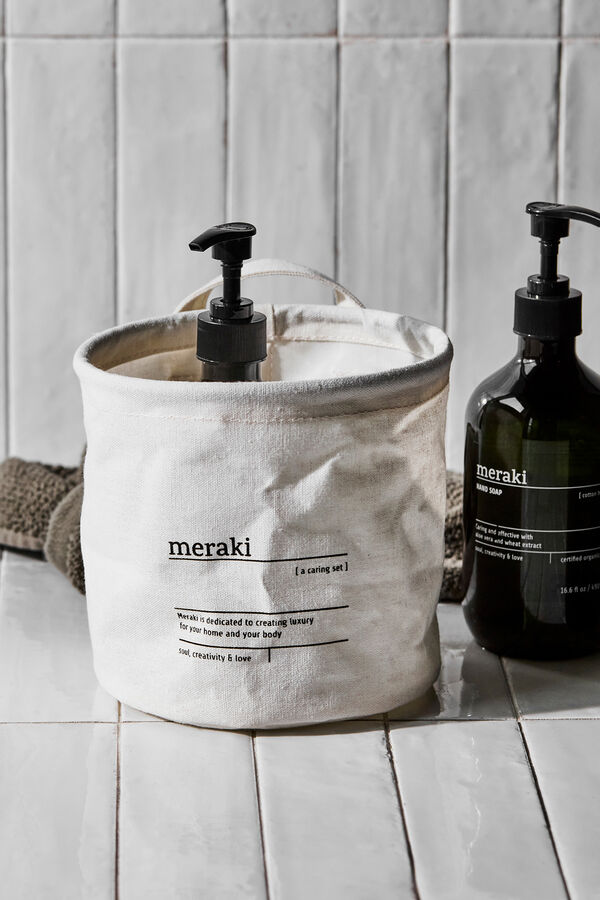 Meraki Cesta de almacenaje  estampado