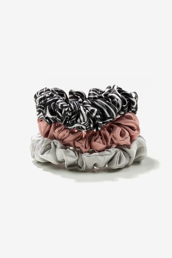 Vilanova Pack of 3 scrunchies rose