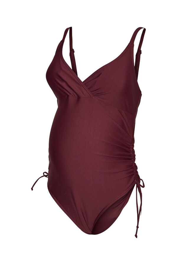 Mamalicious Maternity and breastfeeding swimwear pink