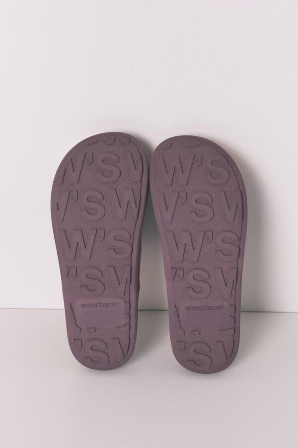 Women'secret Purple Snoopy slippers pink