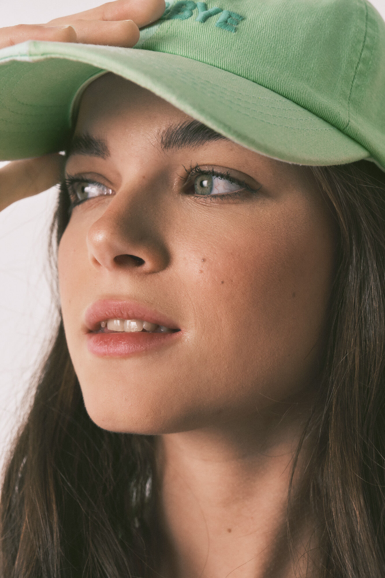 HI&BYE Green cotton adjustable cap