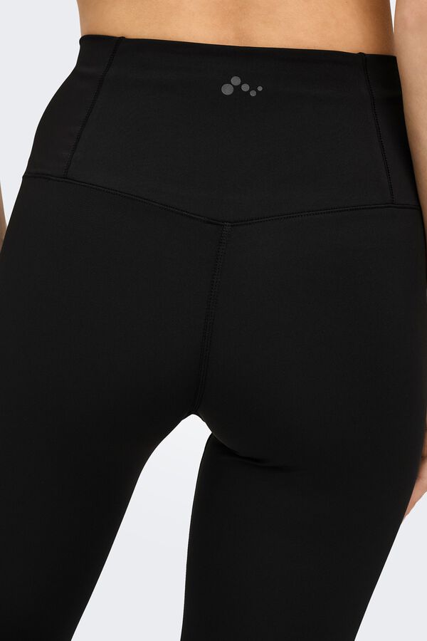 Only Play Leggin capri tiro alto con bolsillo B-Dry negro