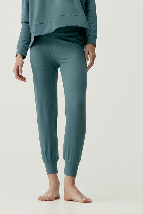 Born Living Yoga Joggers Dava preto azul