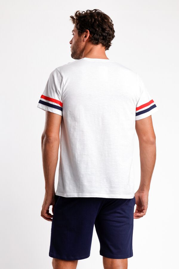 Admas Pijama corto Vader Star Wars blanco