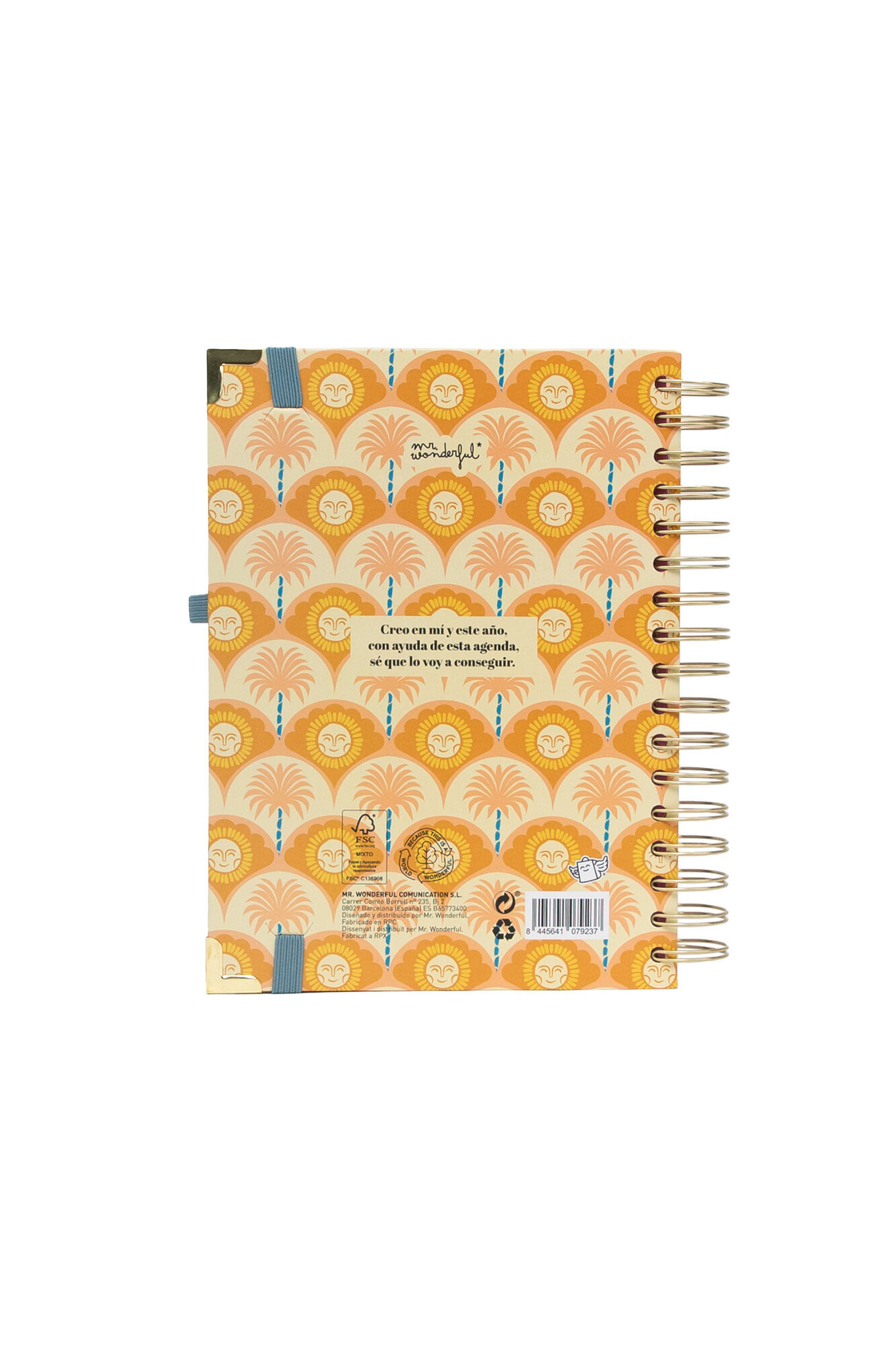 Mr. Wonderful Agenda Mr. Wonderful 226-27 Diaria - Magia en lo cotidiano