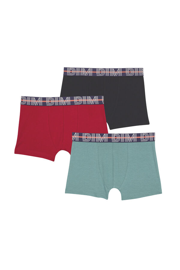 Womensecret Pack of boys' boxers with elastic waistband printed