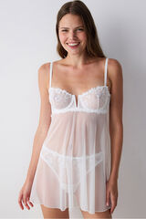 Penti Picard&iacute;as novia encaje blanco