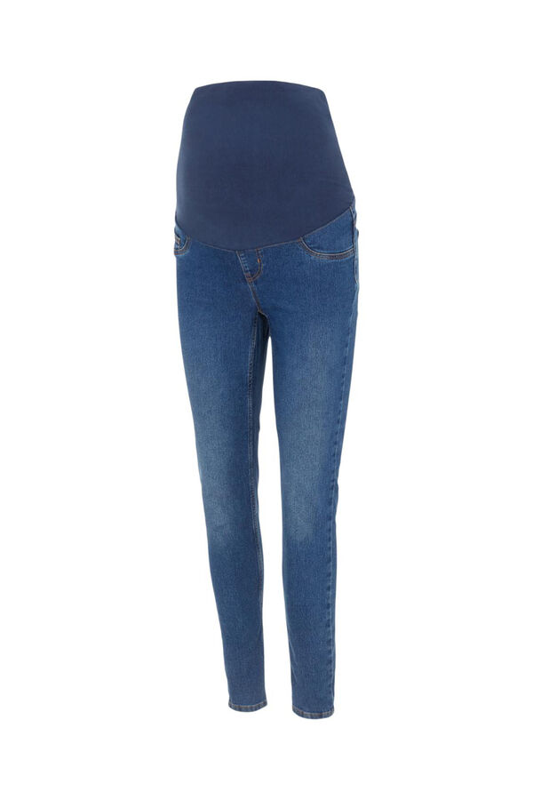 Womensecret Jeans jegging maternity azul