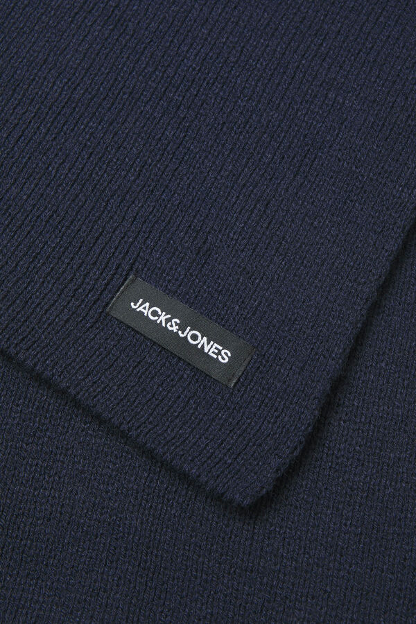 Jack & Jones Bufanda logo azul