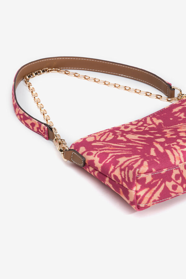 Vilanova Bolso Estampado Tie Dye burdeos