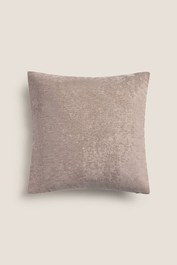 Womensecret Cotton velvet cushion cover barna