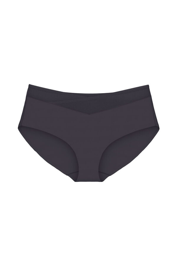 Triumph Cotton seamless high-waisted panty grey