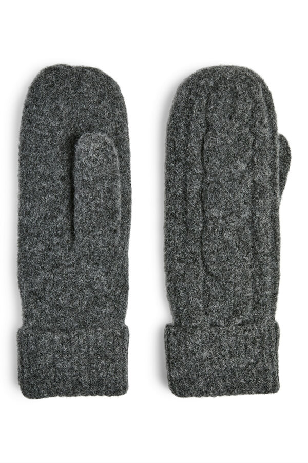 Pieces Manoplas de punto gris