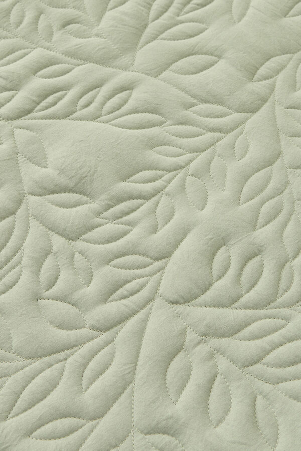 Textura Colcha microfibra kaki